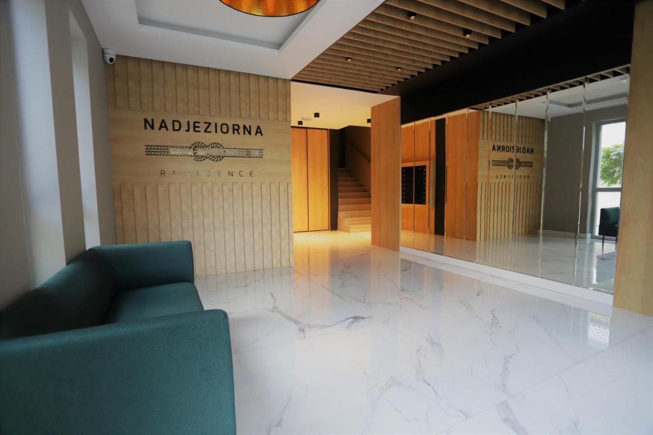 Apartamenty Nadjeziorne Z Tarasem Na Dachu エウク エクステリア 写真